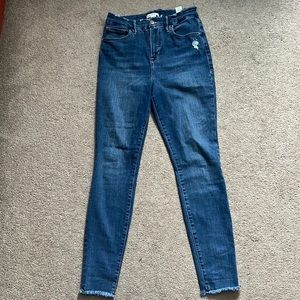 Good American good waist skinny leg jeans